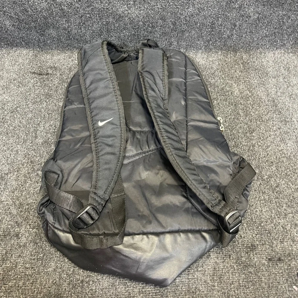 Nike Club Team Nutmeg / Swoosh Soccer & Sports Backpack Black Equipment Bag